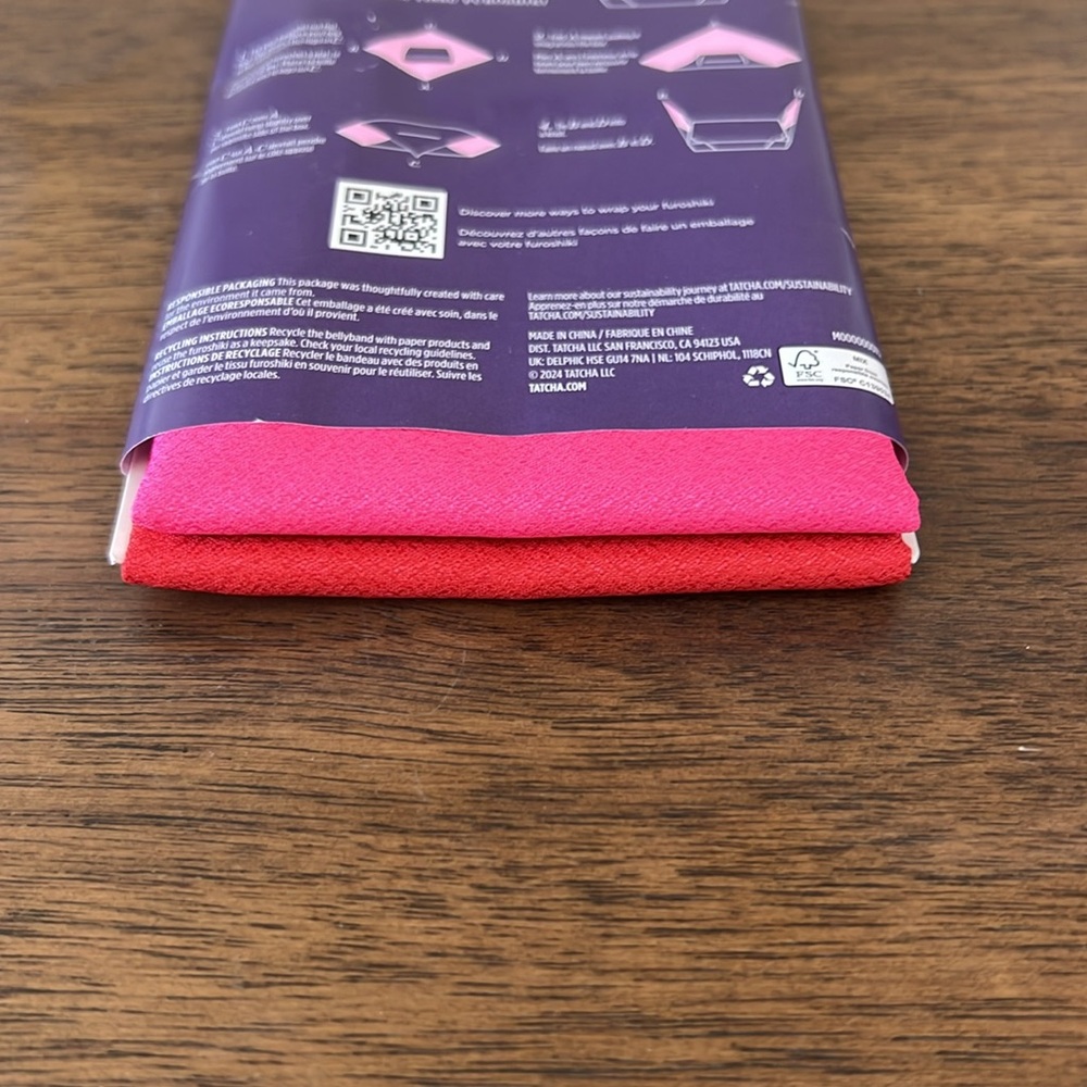 Tatcha Reusable Furoshiki Cloth Wrap - Picture 8 of 8